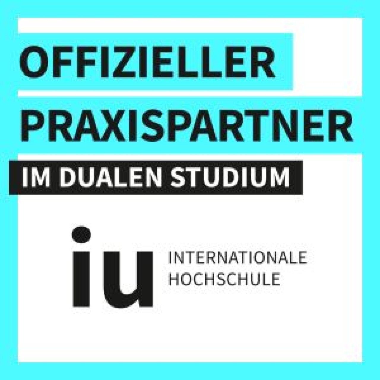 Siegel: Offizieller Praxispartner im dualen Studium